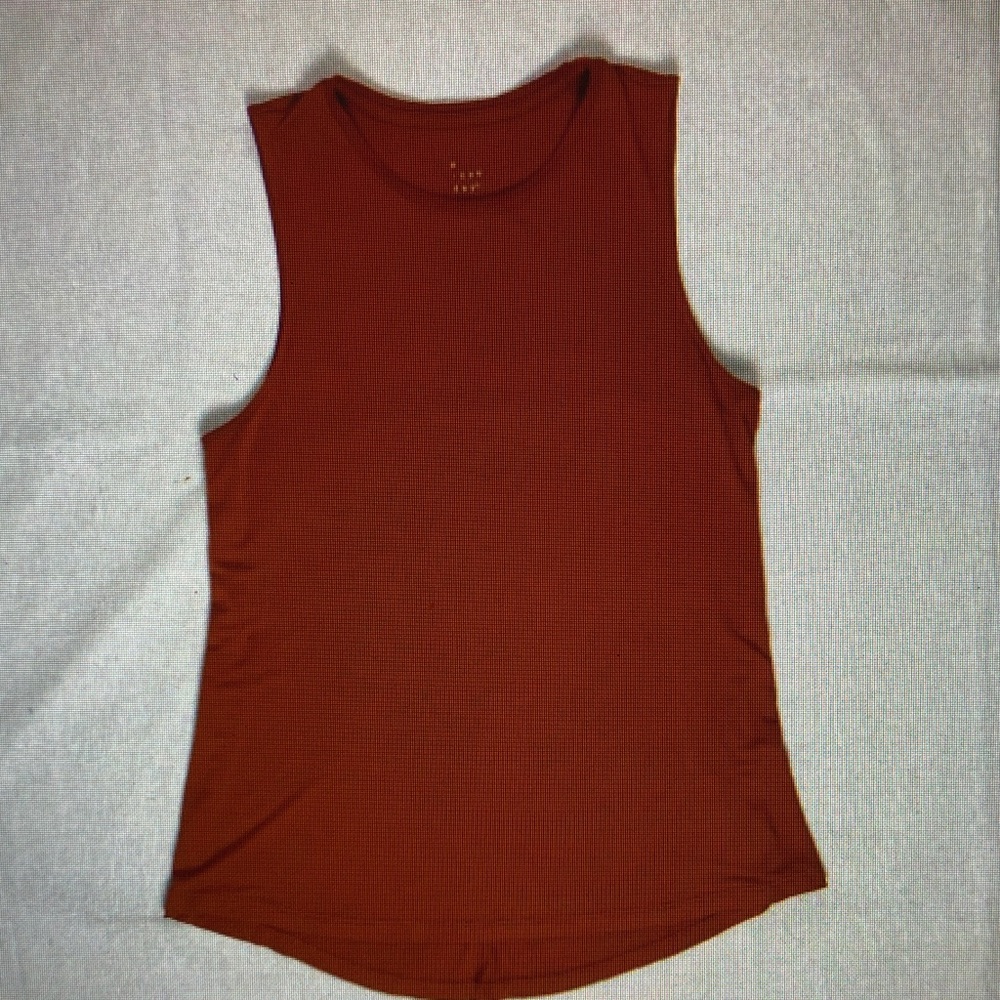 Women's Rust Sleeveless Tank Top